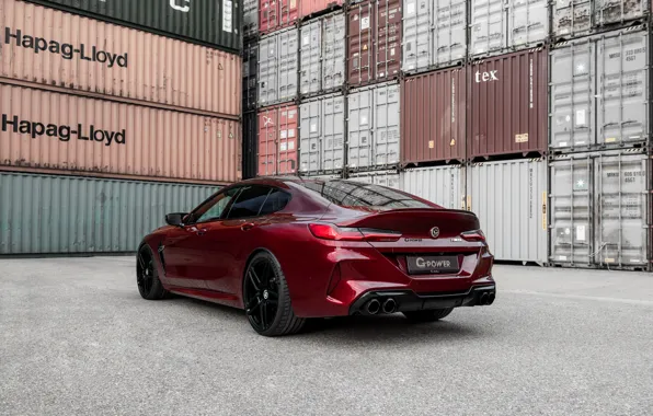 Picture coupe, BMW, back, G-Power, Bi-Turbo, 2020, BMW M8, M8