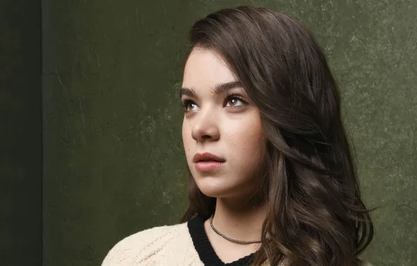 Portrait, actress, brunette, Hailee Steinfeld, Haley Steinfeld