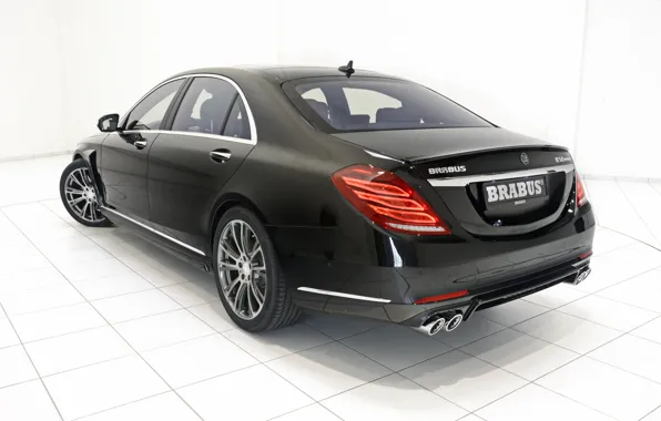 Picture black, Mercedes-Benz, Brabus, sedan, Mercedes, Hybrid, BRABUS, hybrid