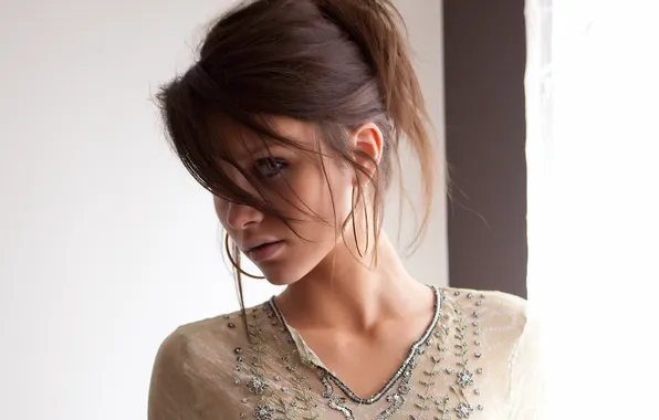 Girl, beautiful, looks