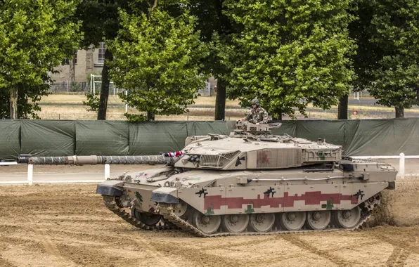 Picture tank, combat, British, main, years, Challenger 1, 1980s