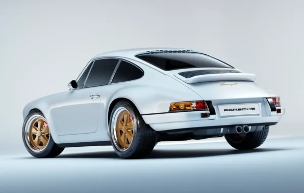 Auto, White, 911, Porsche, Machine, Car, Render, Porsche 911