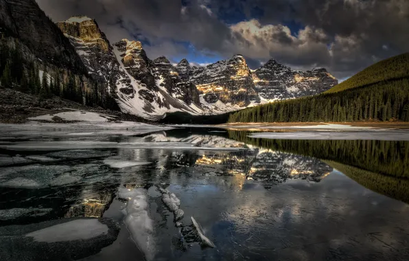 Picture Banff National Park, Canada, Moraine Lake