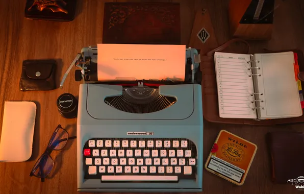 Vintage, mood, Algeria, underwood, typewriter, Belghit Wahid