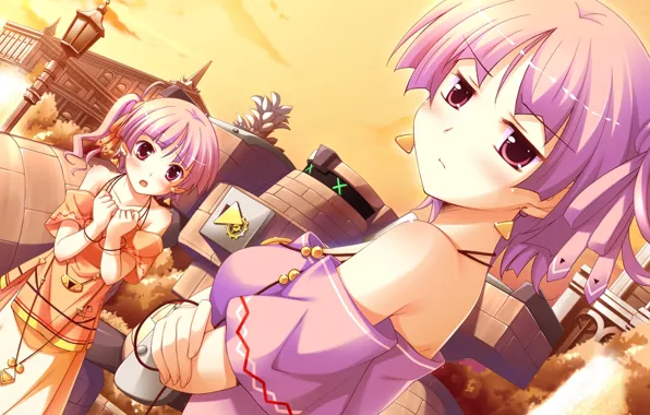 Picture girl, mood, anime, art