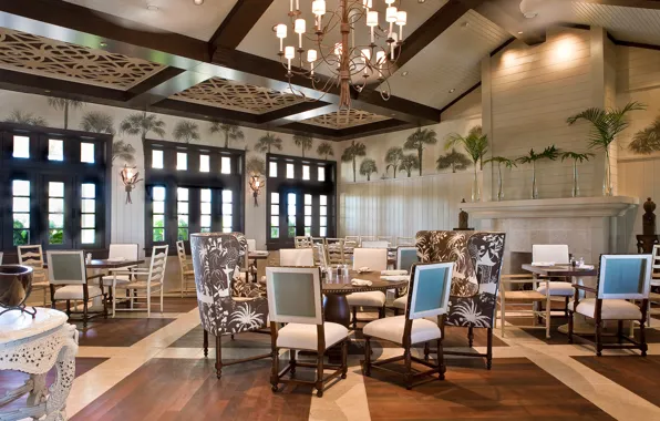 Interior, club, restaurant, the room, Johns sland, Vero beach, Clubhouse, beach club