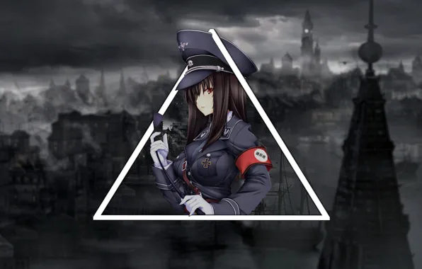 Anime, anime, geometric shapes, Gothic, madskillz, madskillz