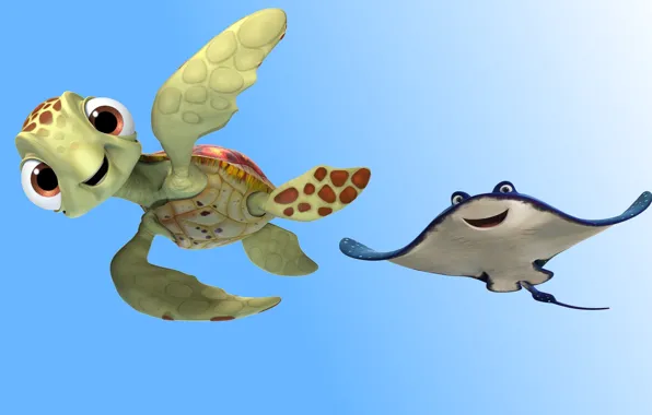Picture cinema, Disney, happy, Pixar, animals, sea, ocean, design