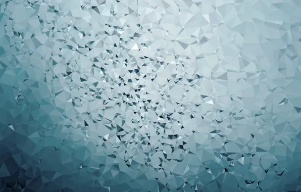 Line, blue, fragments, grey, rain, triangles, texture, bending