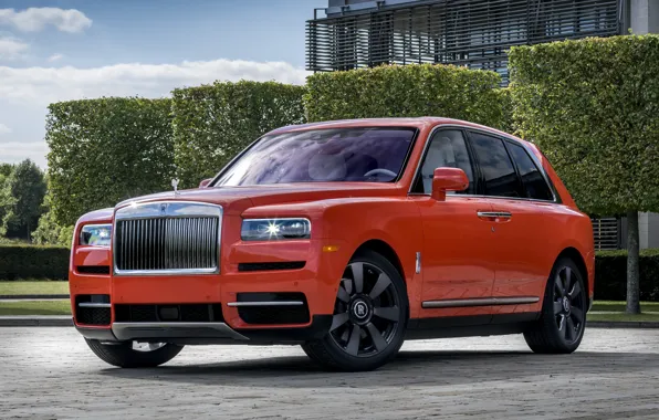 Rolls-Royce, 2019, Cullinan, Fux Orange