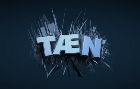 Design, abstraction, style, the inscription, cinema 4d, polygon