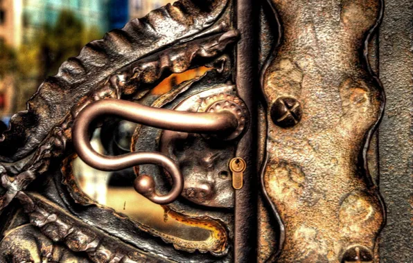 Castle, handle, The door