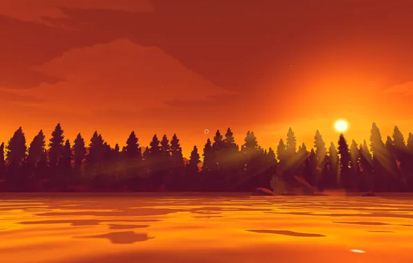 Picture Wyoming, video game, Campo Santo, Henry, firewatch