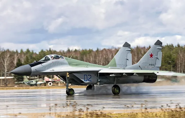 Picture The MiG-29, The Russian air force, multi-role fighter of the fourth generation, Fulcrum, OKB MiG, …