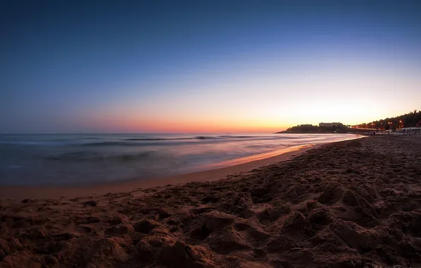 Sea, beach, landscape, sunset, Turkey, Incekum