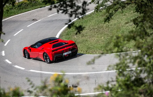 Ferrari, supercar, supercar, Road, 2020, Ferrari SF90, Ferrari SF90 Road, Ferari