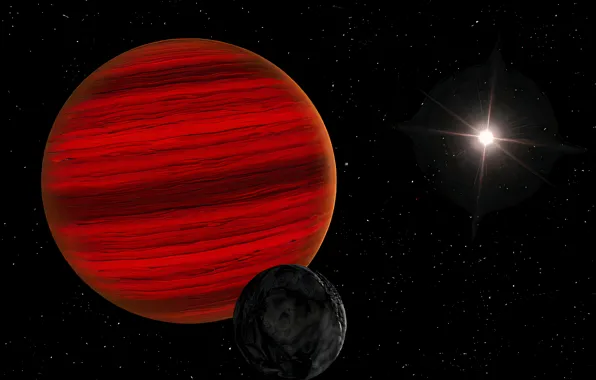 The sun, Planet, Space, Star, Exoplanet, Space, Astronomy, Brown Dwarf