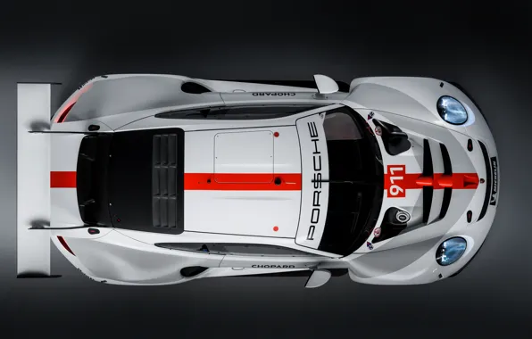 Picture coupe, 911, Porsche, the view from the top, RSR, 2019