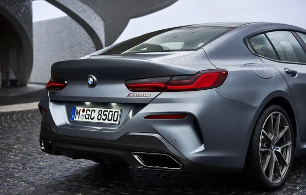 Picture coupe, ass, BMW, Gran Coupe, feed, 8-Series, 2019, the four-door coupe