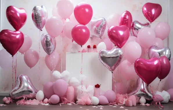 Love, balloons, holiday, heart, feelings, heart, hearts, air