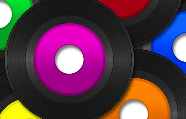 Color, vinyl, records