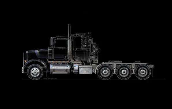 Trucks, cutaway, engineering