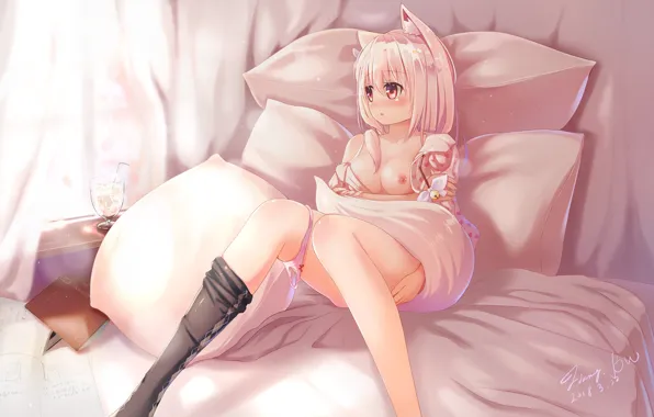 Kawaii, girl, sexy, boobs, breast, anime, beautiful, pretty