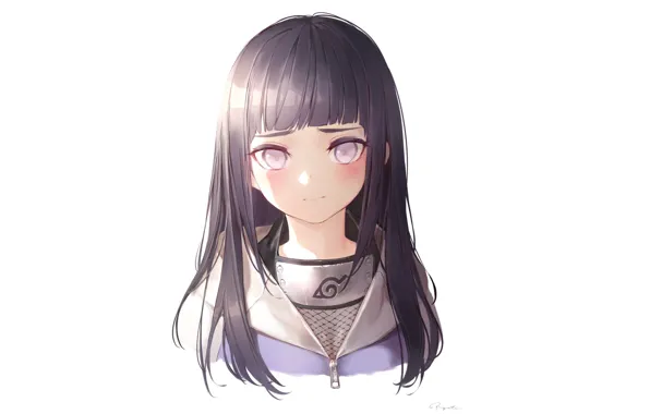 Picture Naruto, portrait, Hinata