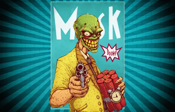 Minimalism, Background, Mask, Art, Helix, Dynamite, by Bogdan Timchenko, Bogdan Timchenko