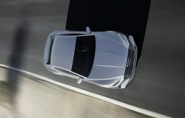 Concept, movement, Audi, coupe, Coupe, the view from the top, 2014, Prologue