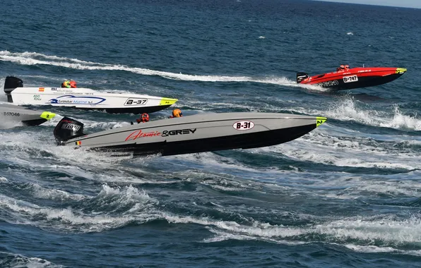 Speed, boats, race