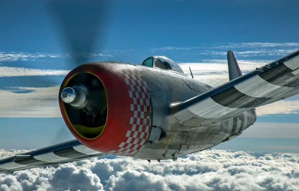 Thunderbolt, USAF, Fighter-bomber, The Second World War, P-47D Thunderbolt, P-47 Thunderbolt, Republic P-47D Thunderbolt