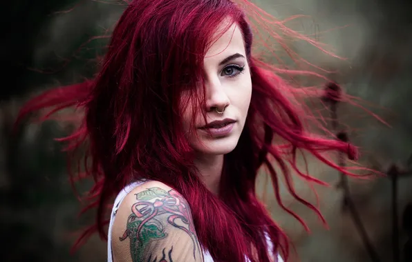 Look, girl, portrait