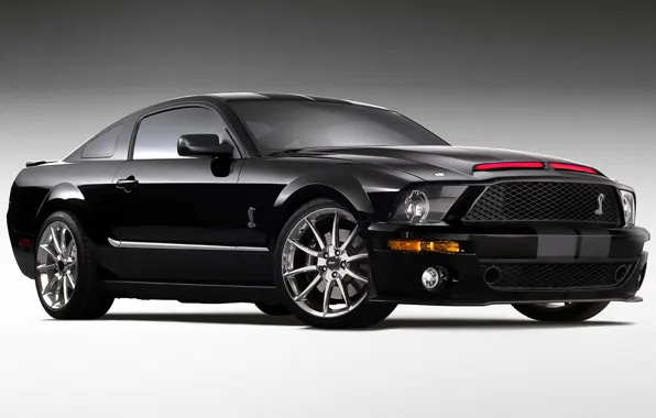 Black, muscle, Ford Shelby Cobra