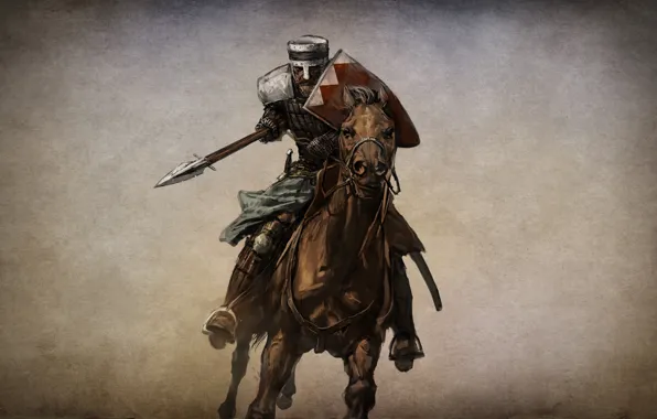 Horse, the game, warrior, art, knight, it, action, role