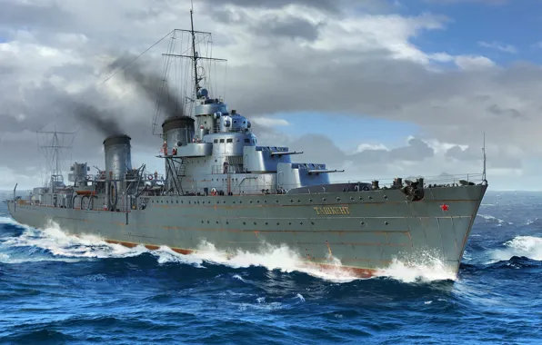 USSR, Destroyer, Tashkent, THE SOVIET NAVY