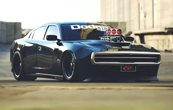 Auto, Black, Charger, Dodge Charger, Rendering, R/T, Muscle Car, Dodge Charger R/T