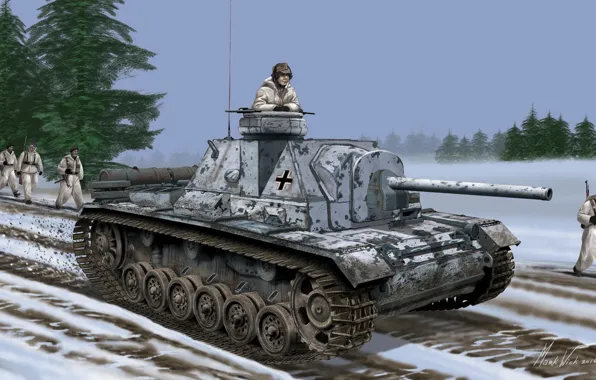 Soldiers, The Wehrmacht, Trophy, SU-76И, Self-propelled artillery