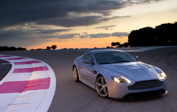 Car, machine, auto, landscape, Wallpaper, track, concept, Aston Martin