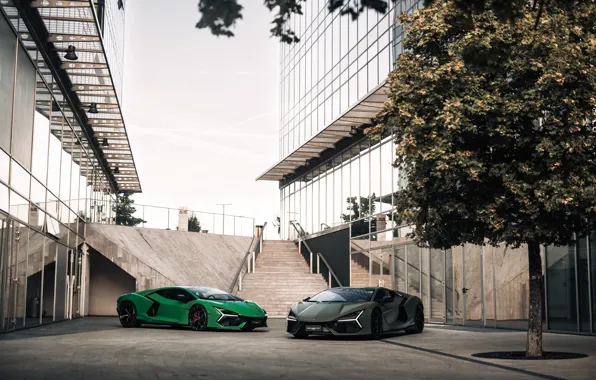 Green, Lamborghini, grey, Stir, Lamborghini Scrambled
