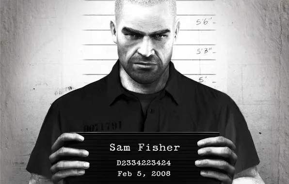 Picture Sam Fisher, Third echelon, Tom Clancy’s, Splinter Cell: Double Agent