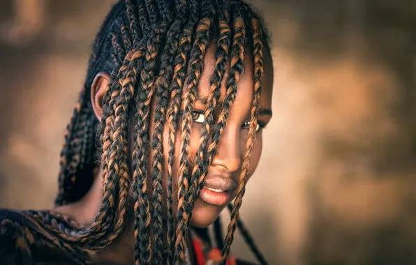 Picture braids, black girl, Hair, Joachim Bergauer