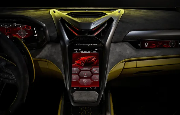 Lamborghini, supercar, supercar, display, the instrument panel, limited edition, 2025, Lamborghini Phenomenon
