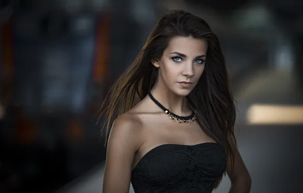 Look, girl, portrait