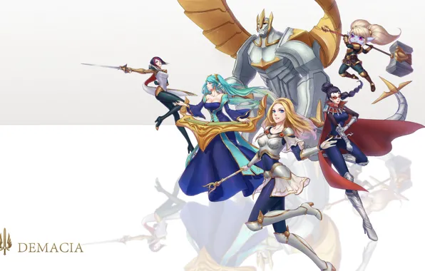 Lux, Fiora, League Of Legends, Sona, Vayne, Poppy