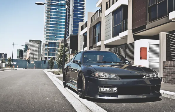 The city, nissan, Nissan, silvia, s15, Silvia