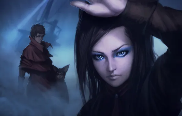 Picture Anime, Art, Ergo Proxy, Rhyl Meyer, Pinot, Vincent Lo, KostanRyuk.