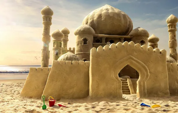 Sand, dreams, castle