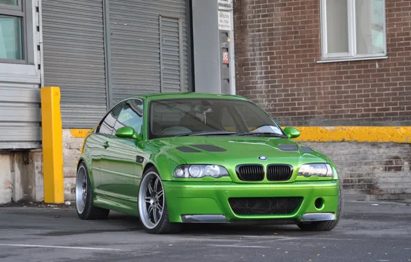 Picture BMW, Carbon, Green, E46, M3