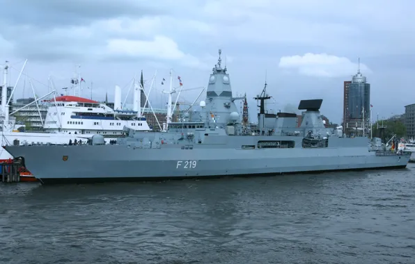 Frigate, The German Navy, Saxony, F 219